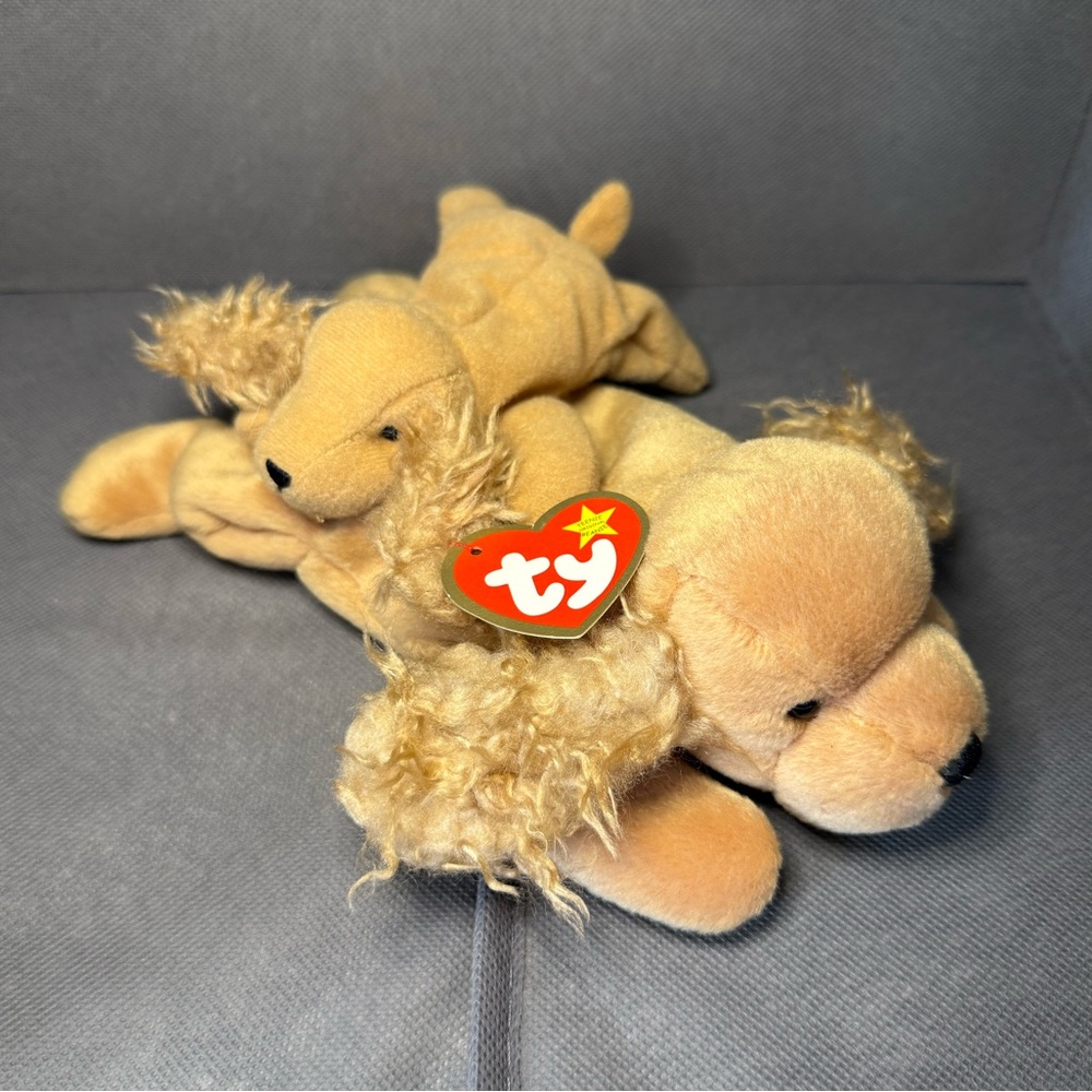 TY Beanie Babies Spunky the Cocker Spaniel Set
